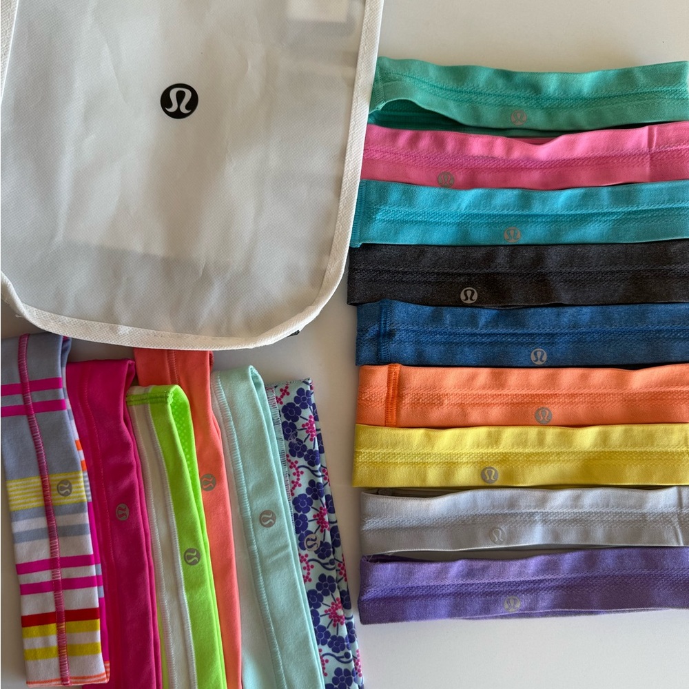 15 lululemon athletica assorted headbands